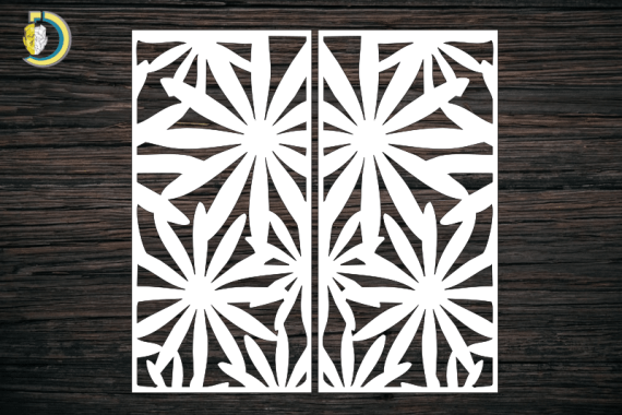 Decorative Screen Panel 28 CDR DXF Laser Cut Free Vector