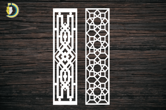 Decorative Screen Panel 50 CDR DXF Laser Cut Free Vector