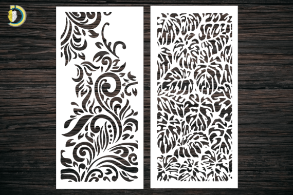 Decorative Screen Panel 75 CDR DXF Laser Cut Free Vector