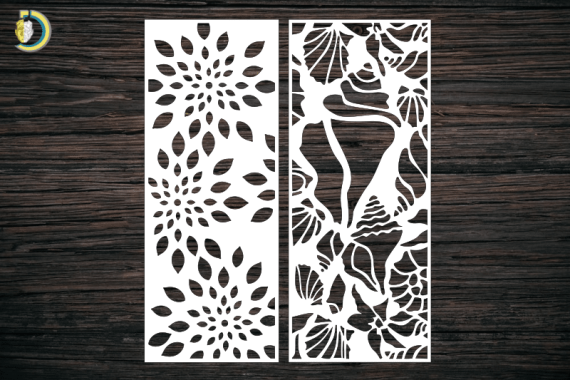 Decorative Screen Panel 77 CDR DXF Laser Cut Free Vector