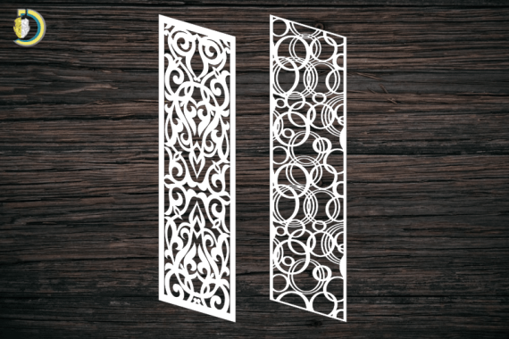 Decorative Screen Panel 80 CDR DXF Laser Cut Free Vector