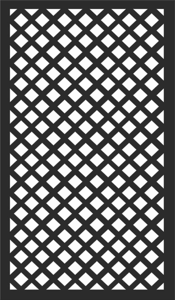 Decorative Screen Patterns for Laser Cutting 108