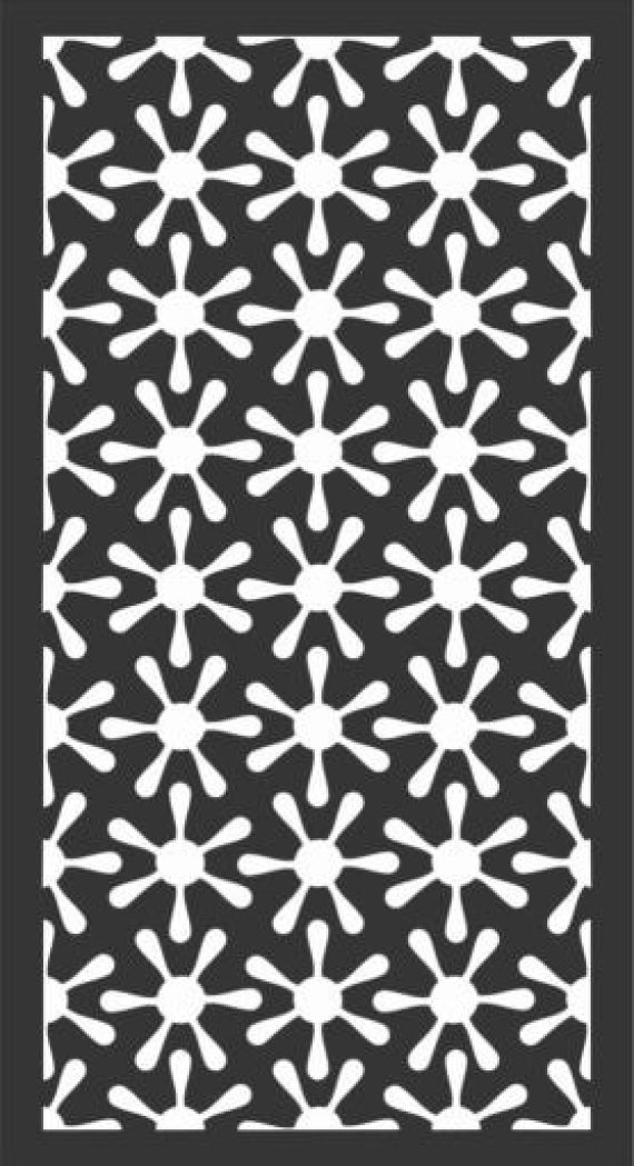 Decorative Screen Patterns for Laser Cutting 159