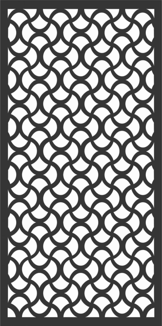 Decorative Screen Patterns for Laser Cutting 162