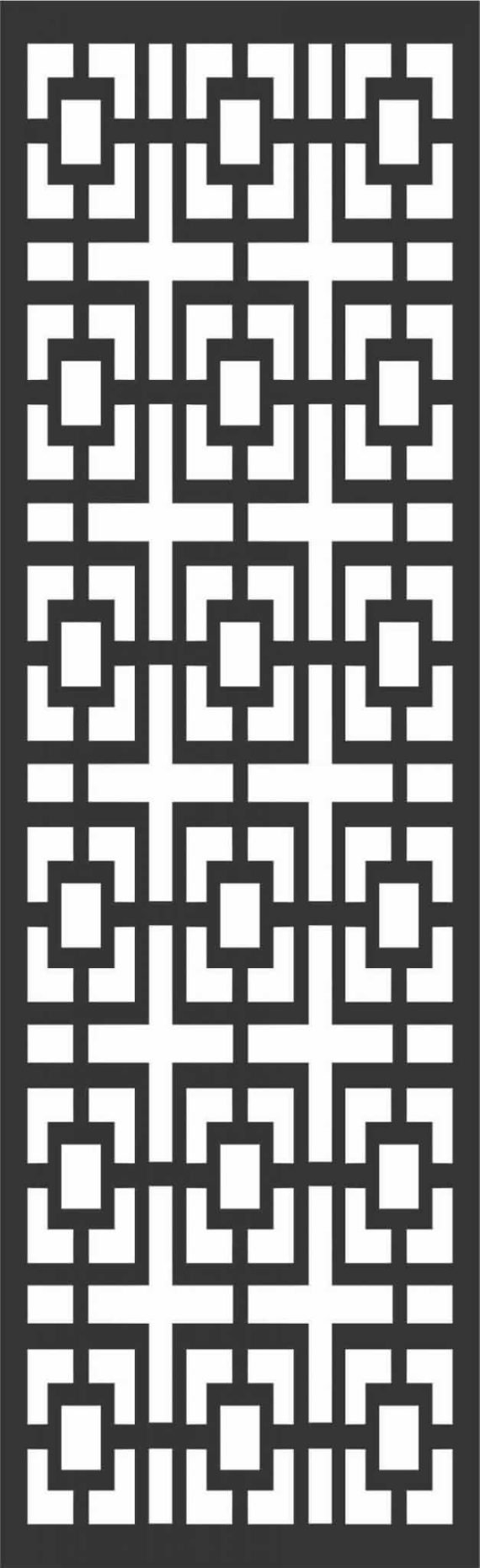 Decorative Screen Patterns for Laser Cutting 172