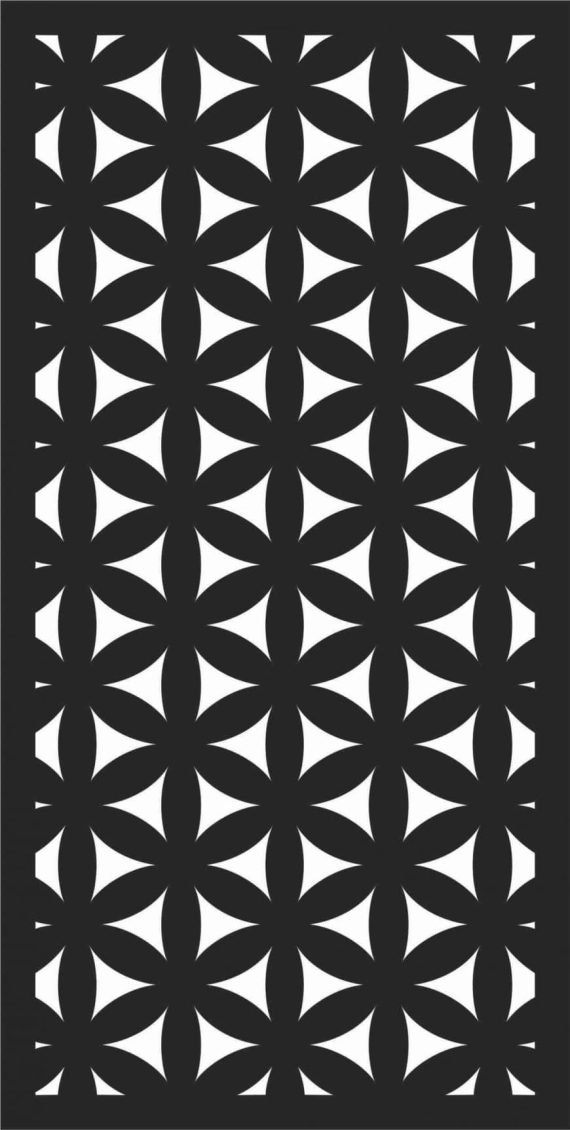 Decorative Screen Patterns for Laser Cutting 183
