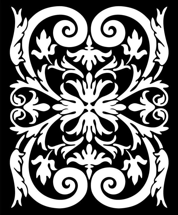 Decorative Screen Patterns for Laser Cutting 39