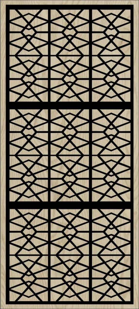 Decorative Slotted Panel 170 Pattern PDF File
