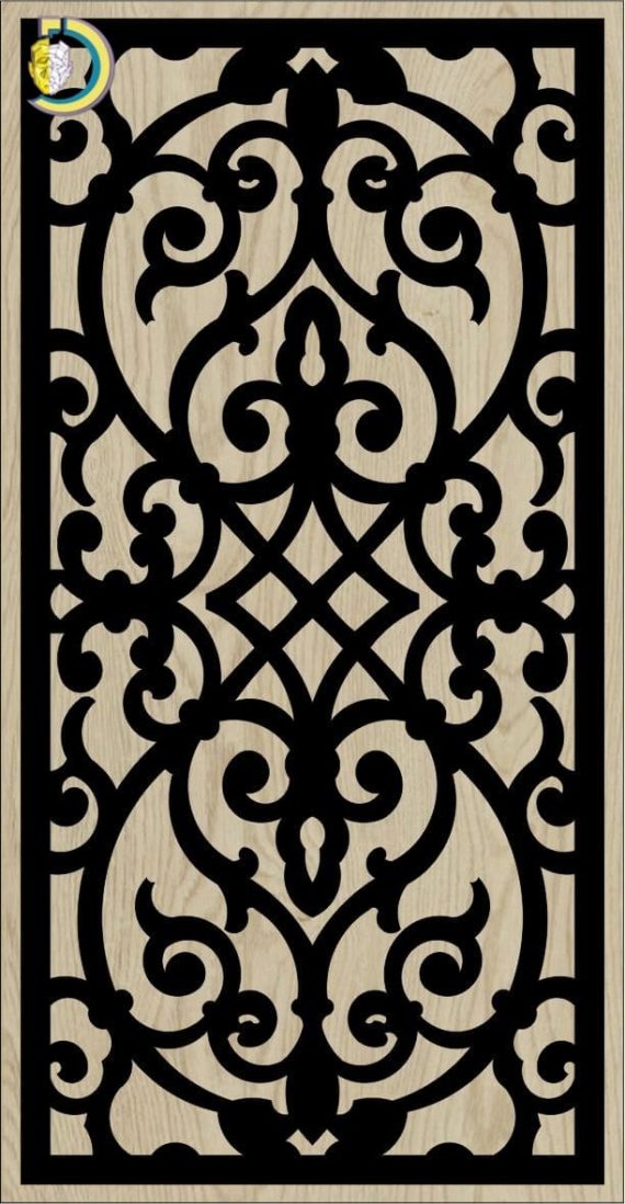 Decorative Slotted Panel 230 Pattern PDF File