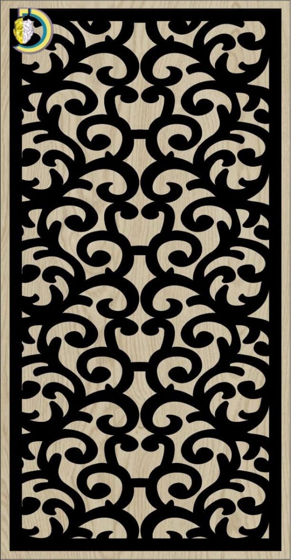 Decorative Slotted Panel 258 Pattern PDF File