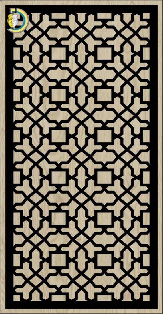 Decorative Slotted Panel 309 Pattern PDF File