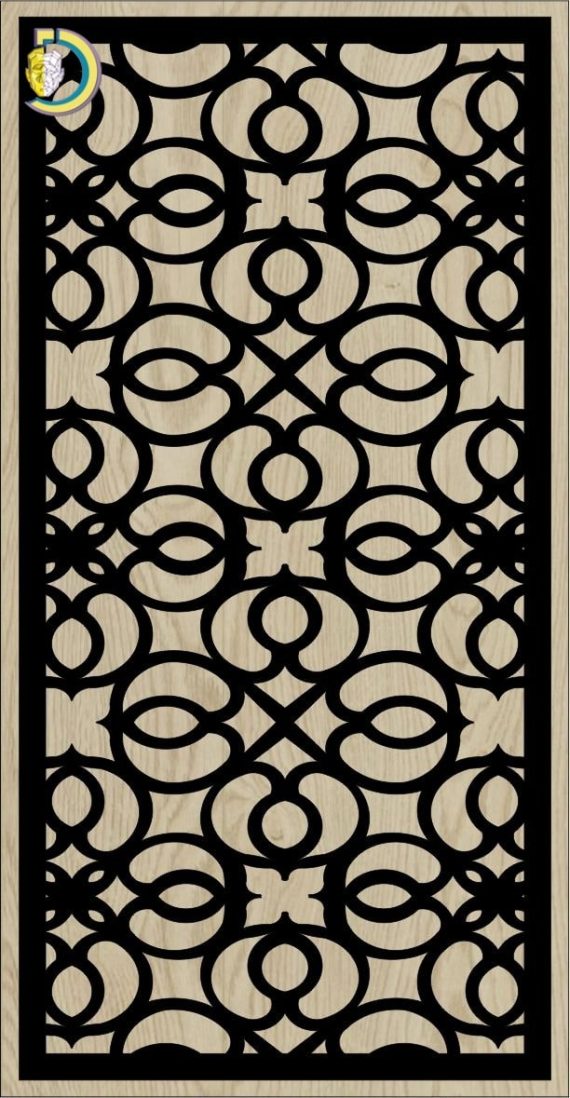 Decorative Slotted Panel 318 Pattern PDF File
