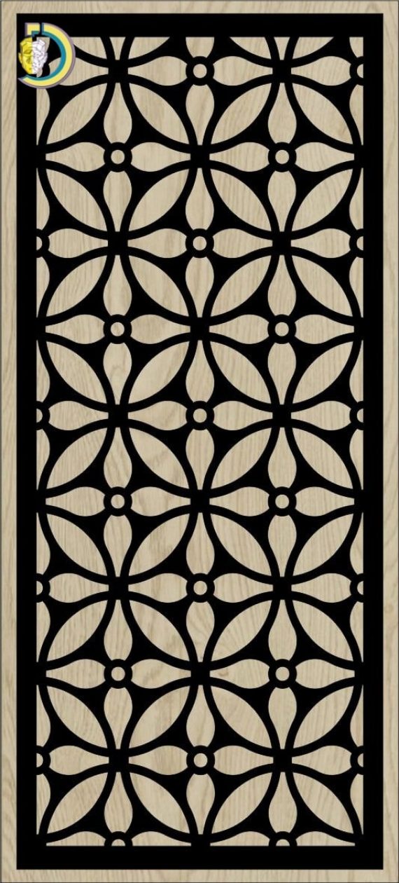 Decorative Slotted Panel 398 Pattern PDF File