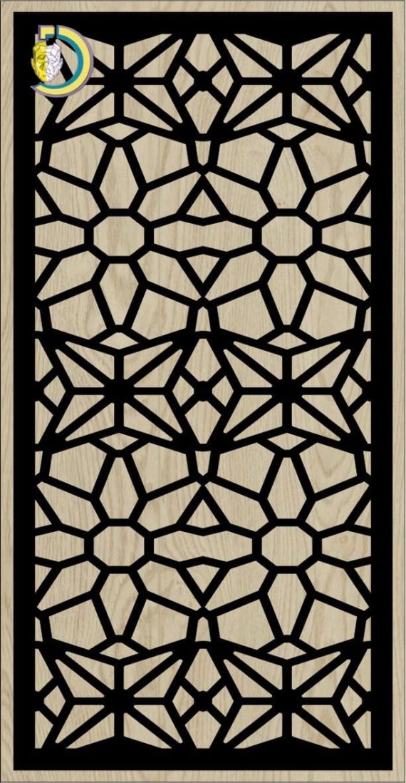 Decorative Slotted Panel 410 Pattern PDF File