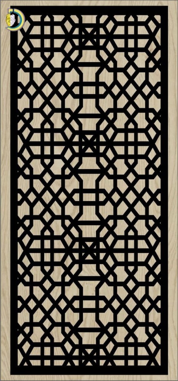 Decorative Slotted Panel 465 Pattern PDF File