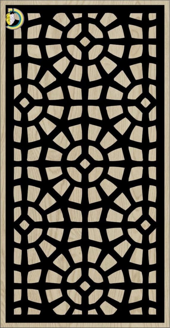 Decorative Slotted Panel 535 Pattern PDF File