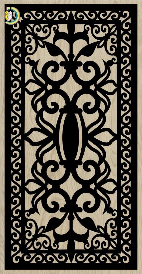 Decorative Slotted Panel 553 Pattern PDF File
