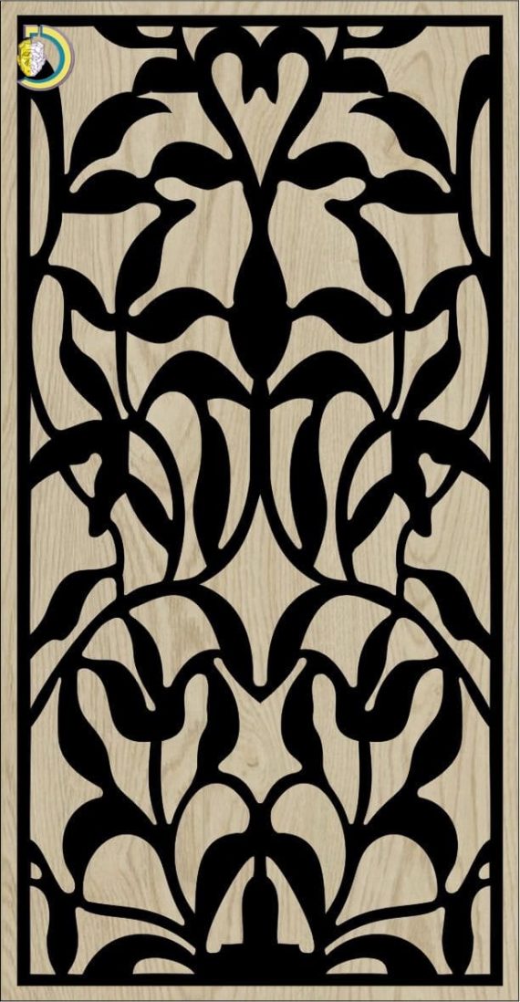 Decorative Slotted Panel 600 Pattern PDF File