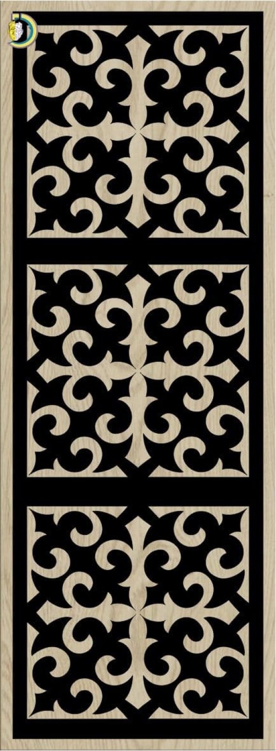 Decorative Slotted Panel 684 Pattern PDF File