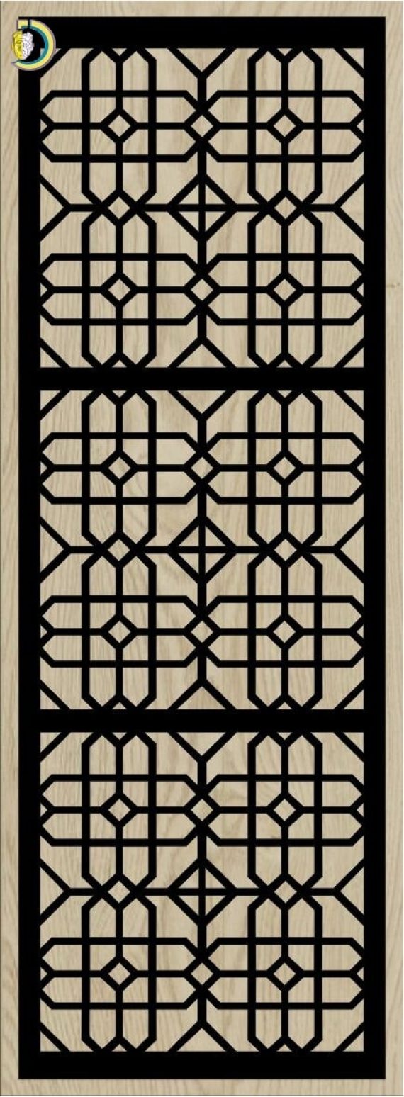 Decorative Slotted Panel 704 Pattern PDF File