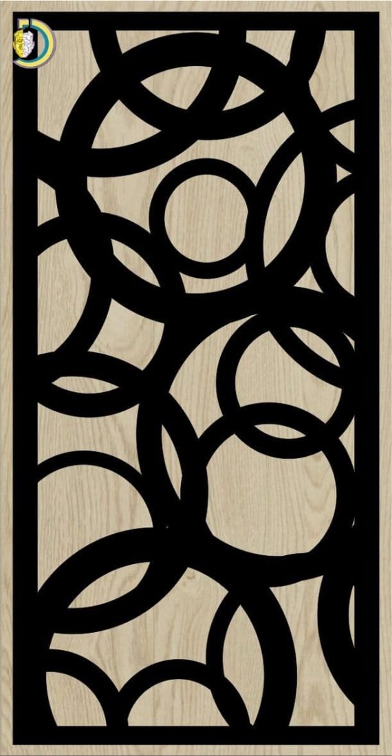Decorative Slotted Panel 717 Pattern PDF File