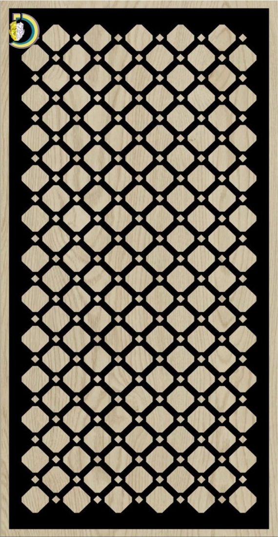 Decorative Slotted Panel 749 Pattern PDF File