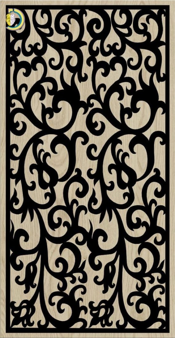 Decorative Slotted Panel 769 Pattern PDF File