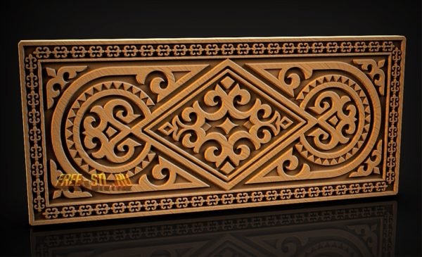 Decorative element for the game Backgammon STL