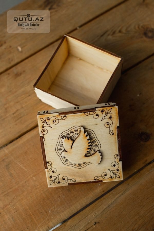 Decorative laser engraved gift box, Jewelry Box