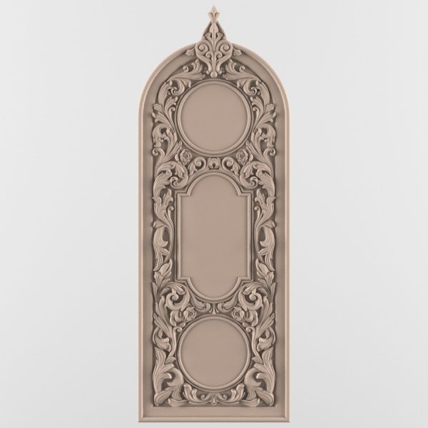 Door STL File CNC Router Carving Engraving Design
