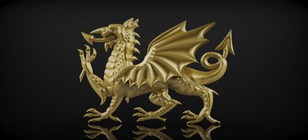 Dragon, Wood carving dragon, STL Model for CNC Routers