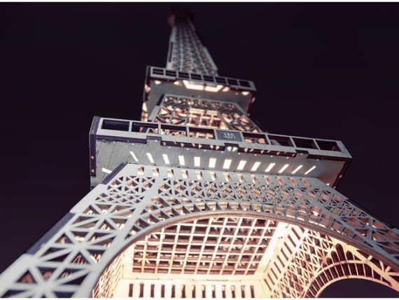 Eiffel Tower cut Laser cut Dxf Drawing