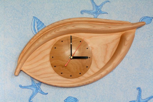 Eye Shape Clock Free 3D models for CNC and STL 3D printers