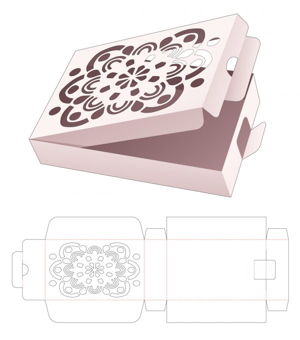 Flip_tin_box_with_mandala_stencil_die_cut_template