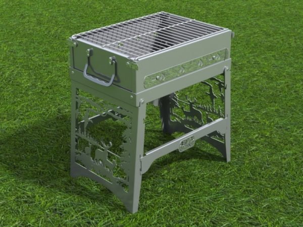 Foldable Mobile Grill