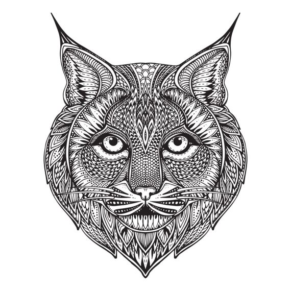 Fox Head Mandala Laser Engraving Free Vector Art