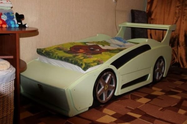 Free download Racing Car Bed for kids Laser Cutting CNC File