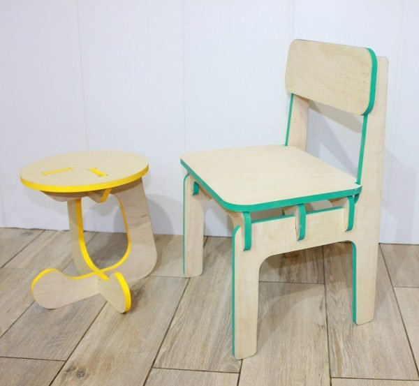 Furniture Children's chair and high chair