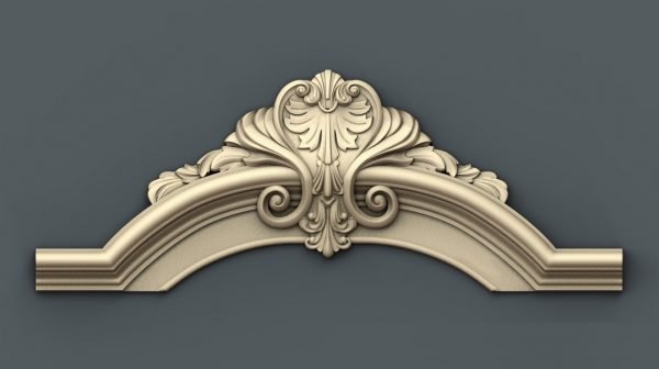 Furniture Design, STL Model for CNC Router, Decorative Overlays, Decorative Wood Onlays, Relief Woodworking, CNC Wood Carving Design