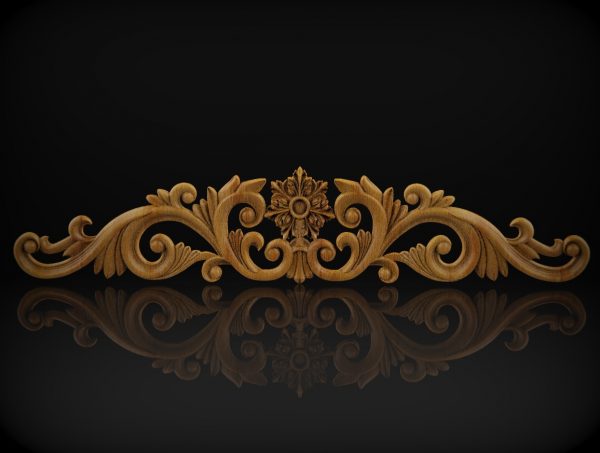 Furniture Design STL Model for CNC Router, Headboards, Bed Back Design