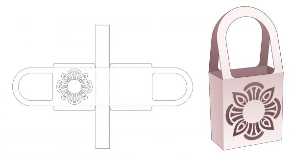 Handle_bag_with_mandala_stencil_die_cut_template