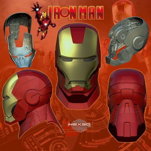 Iron Man MK3 Helmet File 