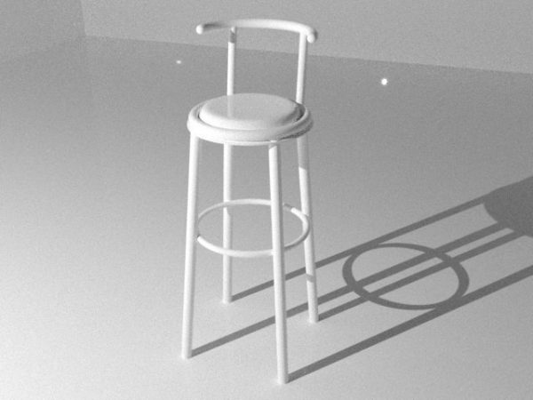 High Chair 3D Model