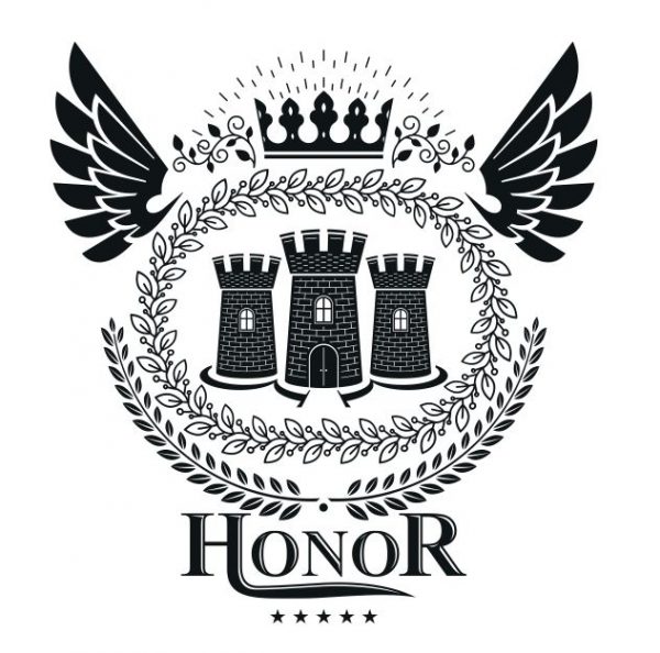 Honor Emblem Logo Badge Free CDR Vectors Art - Dezin.info