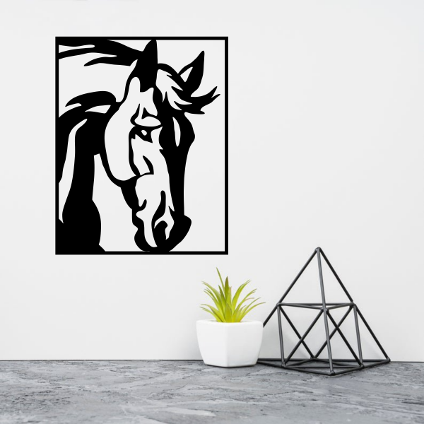 Horse Wall Panno Wall Decor Free Vector