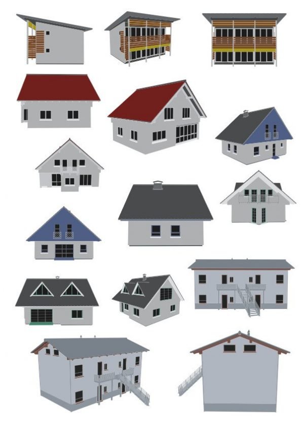 Houses CDR file free