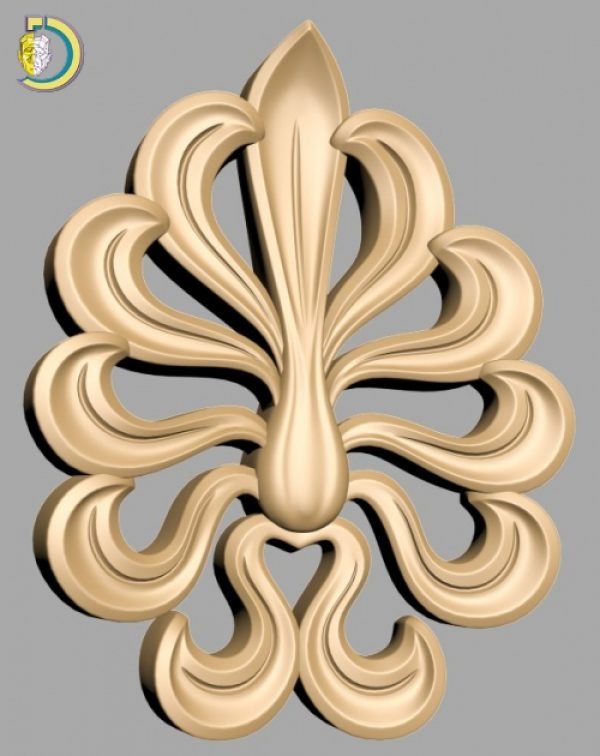 Interior Decor Capital 02 Wood Carving Patter For CNC Router