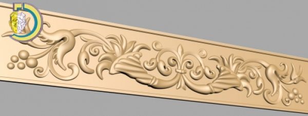 Interior Decor Capital 04 Wood Carving Patter For CNC Router