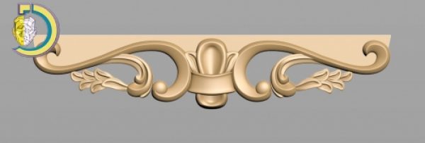 Interior Decor Capital 162 Wood Carving Pattern For CNC Router