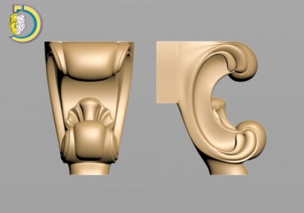 Interior Decor Capital 34 Wood Carving Pattern For CNC Router